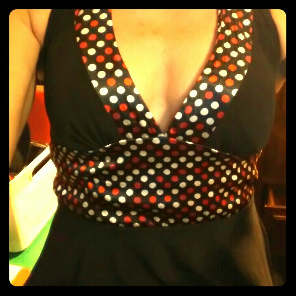 SOLD """"SOLD"XOXO BLACK DRESS only worn few timew